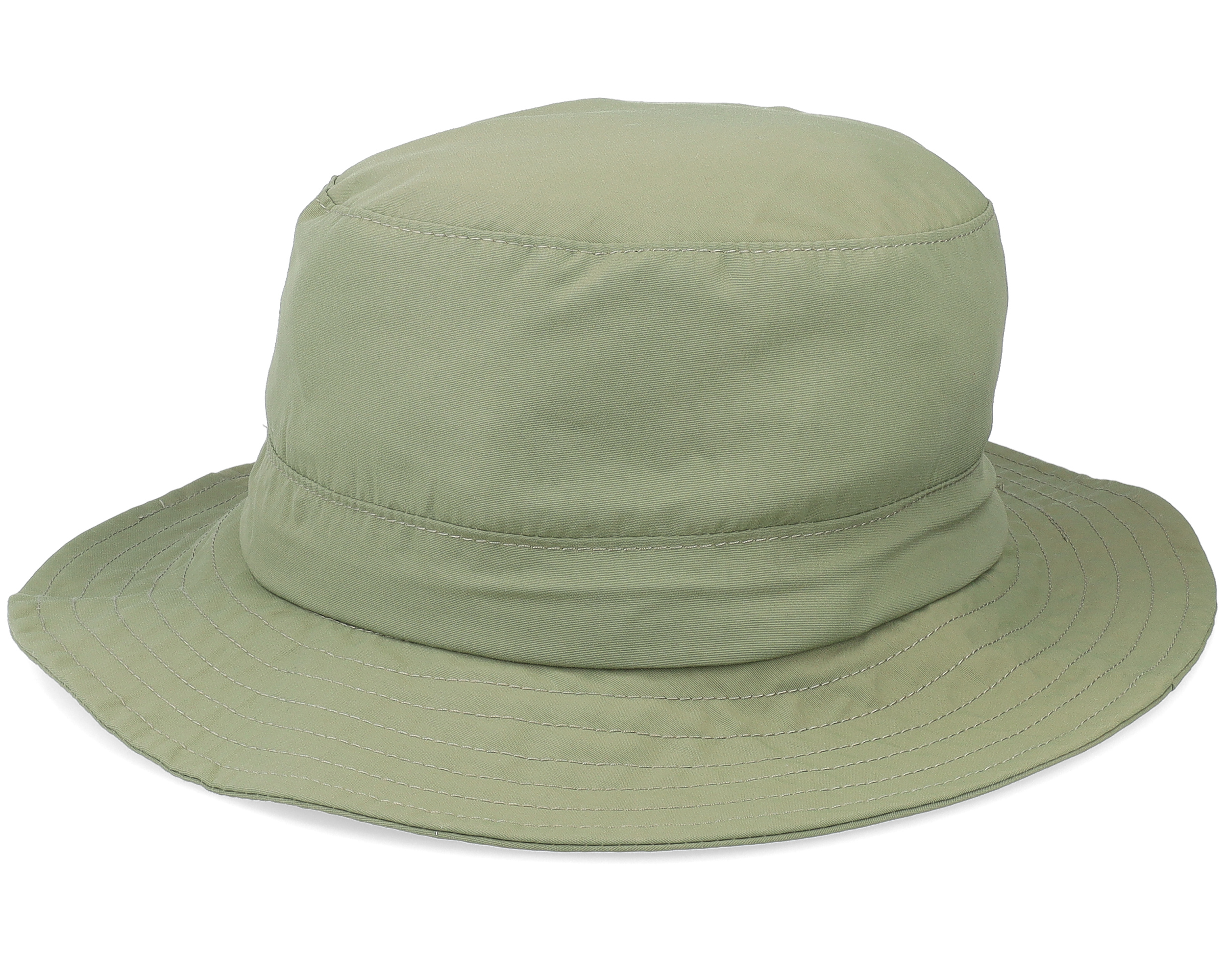 In Rain Fabric Olive Bucket - Seeberger hat