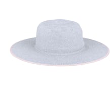 Floppy In Soft Braid Light Gray-Terracotta Sun Hat - Seeberger