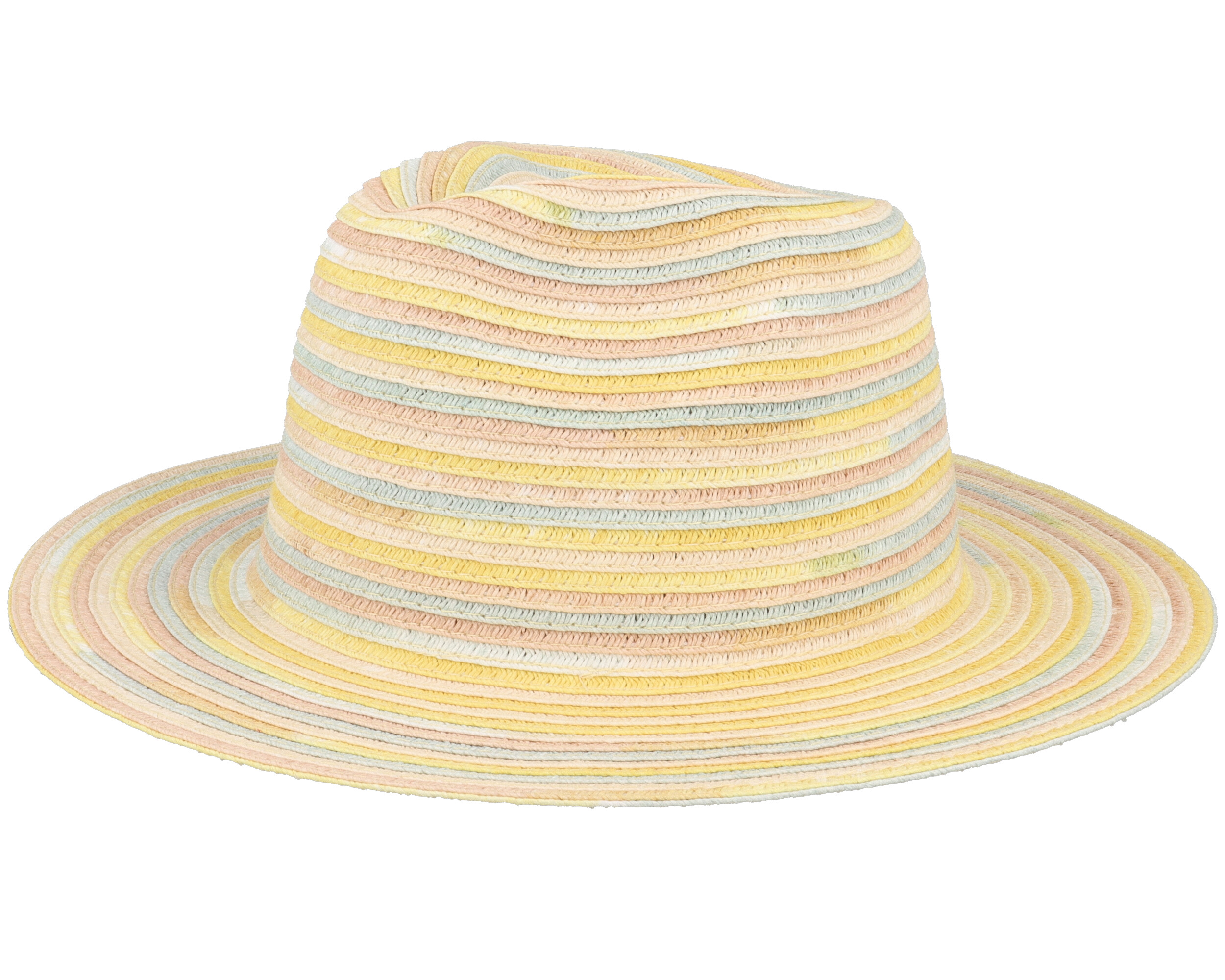 Seeberger Paper Cap mit Glanzborte sand beige Stroh Kappe Military Sommer Mütze 