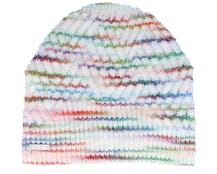 Knit Headsock Off White/Rust Brown Beanie - Seeberger