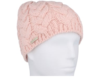 Beautiful Cabl knit Pink Beanie - Seeberger