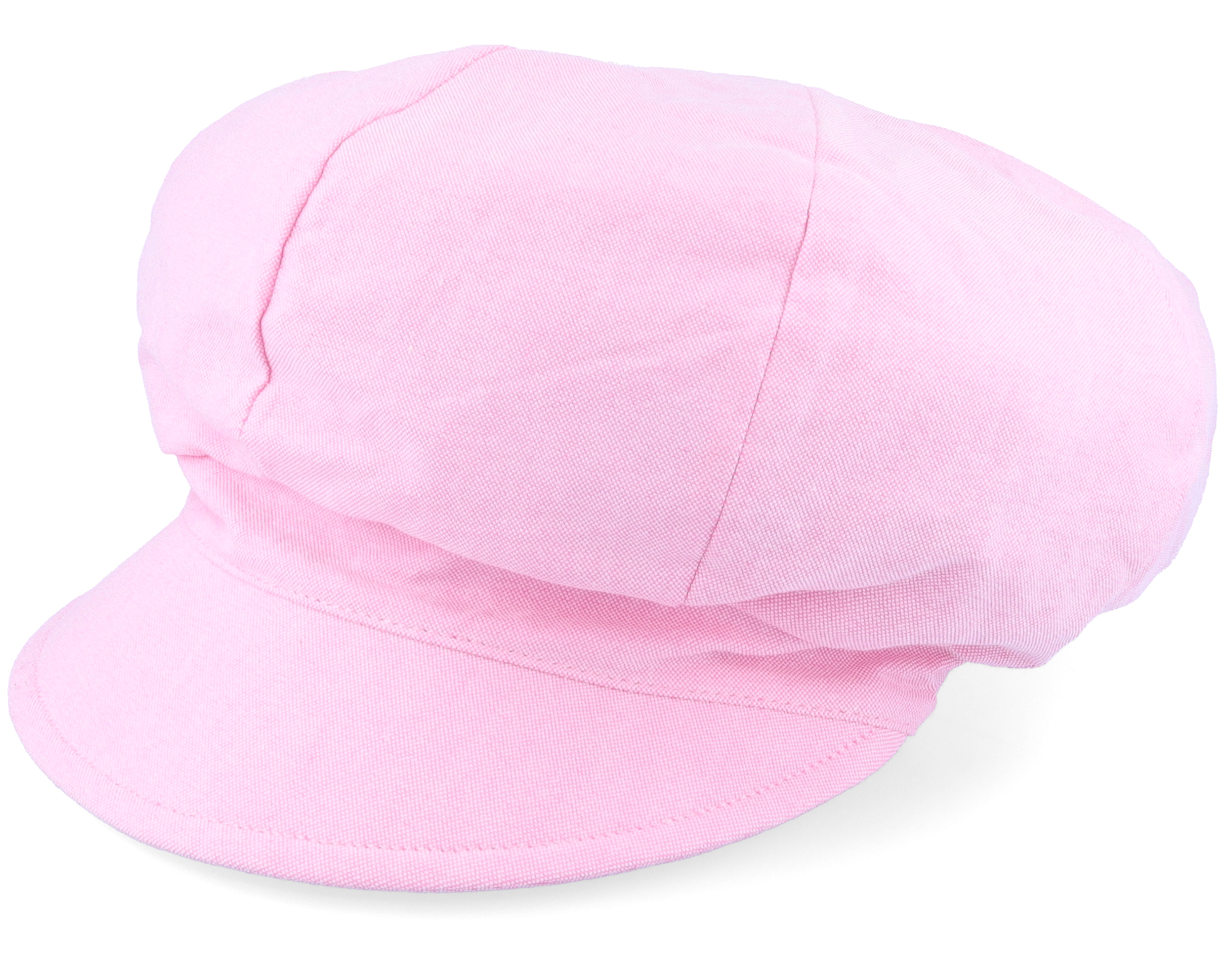 Chambray Fabric Balloon Cap Fuchsia - Seeberger cap | Hatstoreworld.com