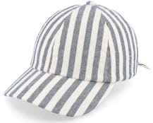 Cotton Mix Baseballcap Stripe Design Swallow Blue Dad Cap - Seeberger