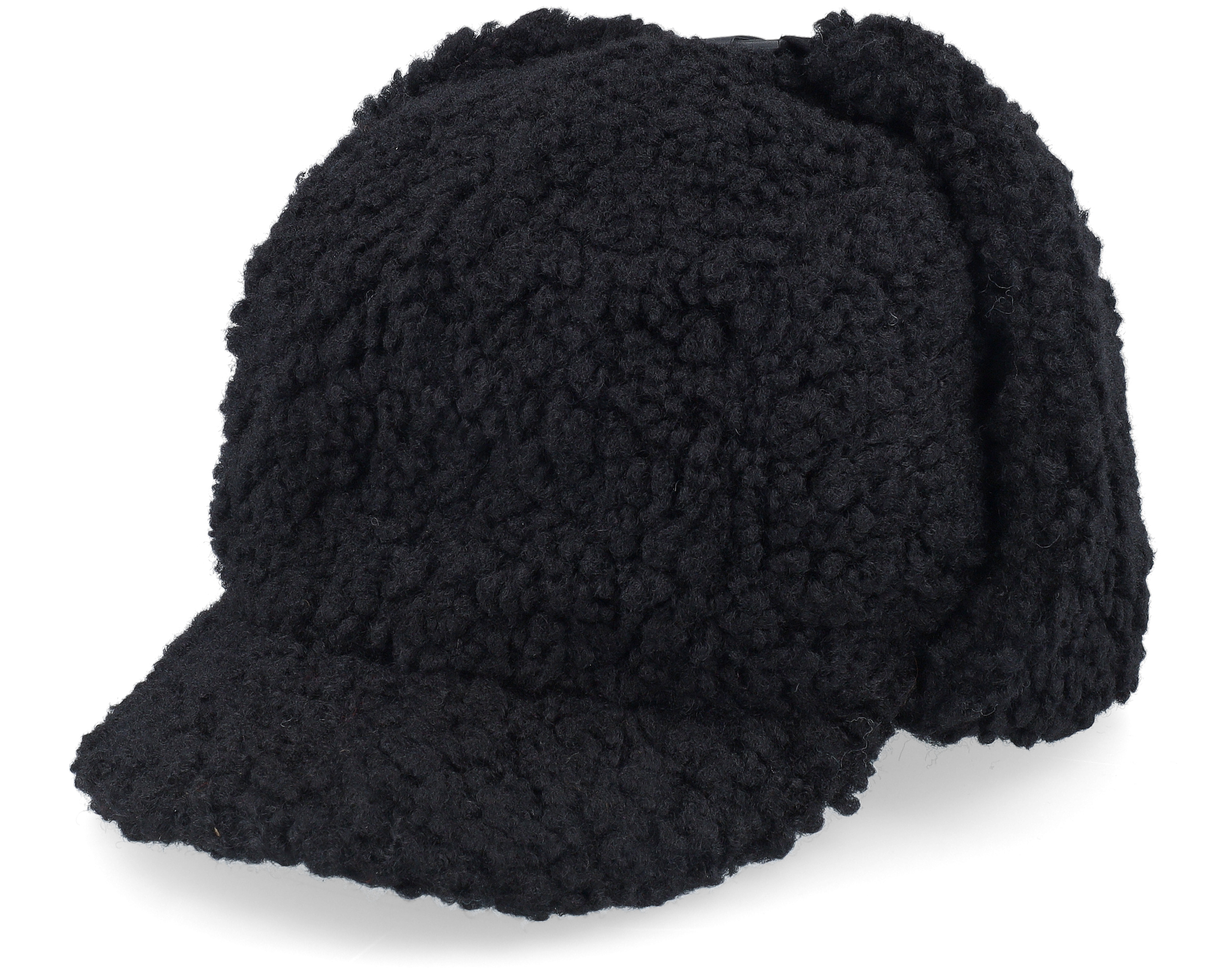 aeae EARFLAP BEANIE チャコール AEAE】EARFLAP BEANIE☆ #black aeae EARFLAP BEANIE チャコール