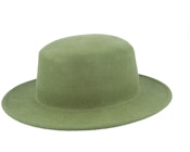 Wool Felt Matelot Olive Boater