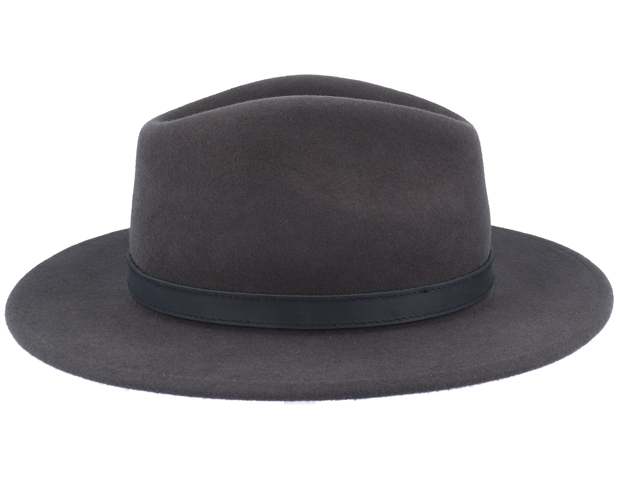 dark grey fedora