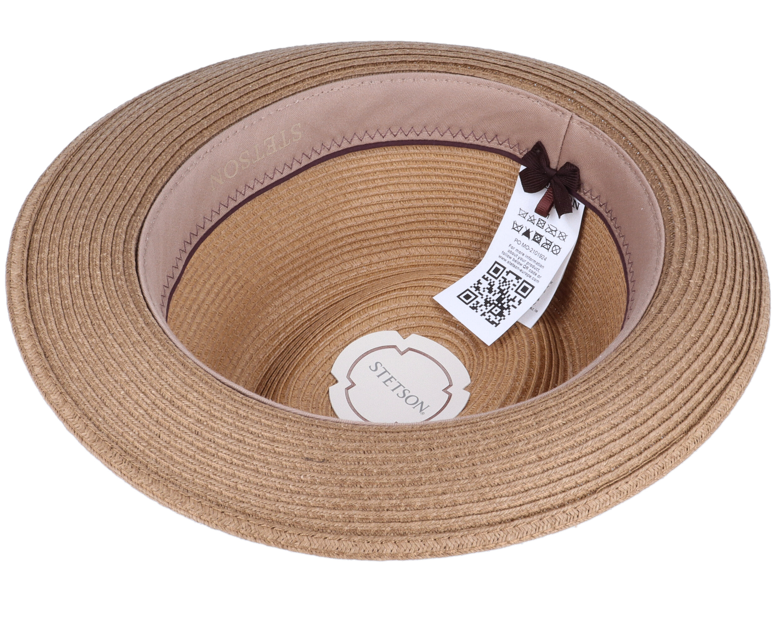 Trilby Toyo Beige Straw Hat - Stetson | Hatstoreworld.com