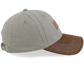 Baseball Cap Cotton/Suede Khaki/Brown Adjustable Stetson