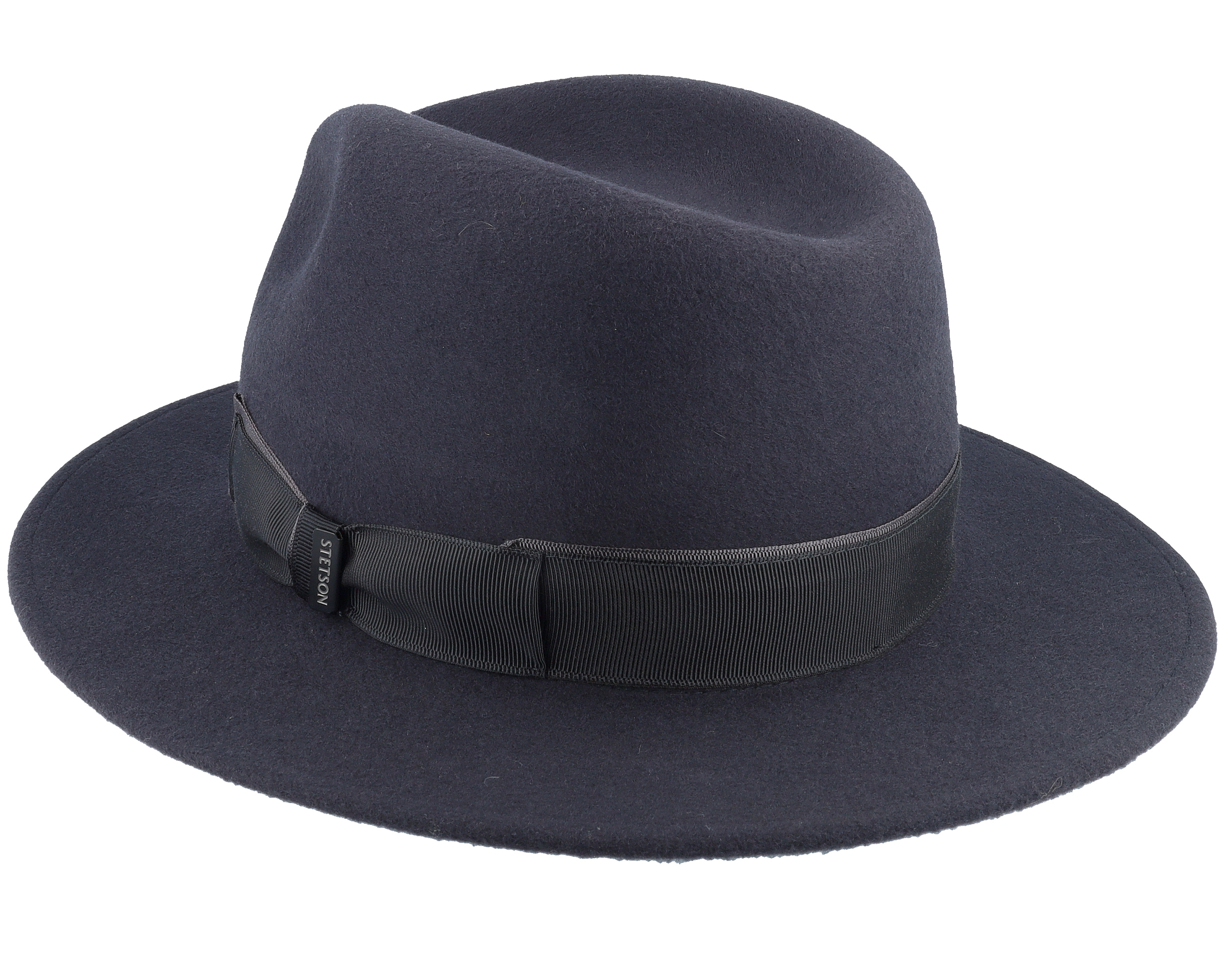 Traveller Woolfelt Navy Fedora