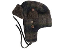 Bomber Cap Beeswax Wr Brown Trapper - Stetson