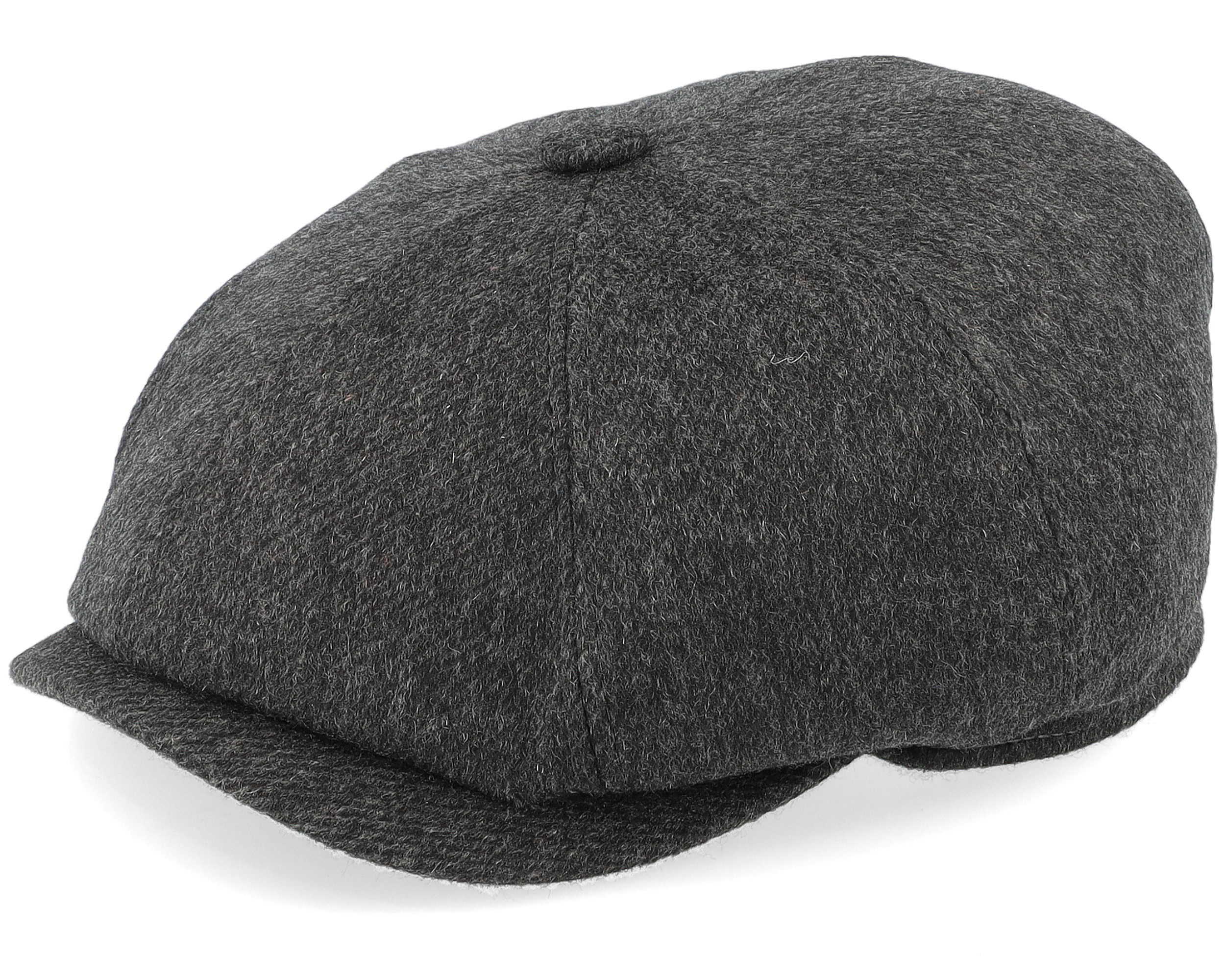 Hatteras Cashmere Navy Flat Cap - Stetson cap | Hatstoreworld.com