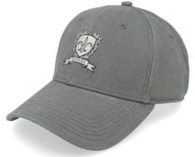 Baseball Cap Crest Grey Adjustable - Lierys