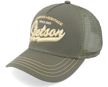Kids American Heritage Classic Olive Trucker - Stetson