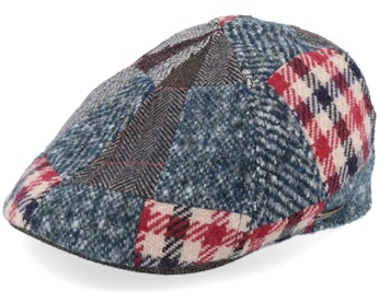 Texas Patchwork Multi Flat Cap