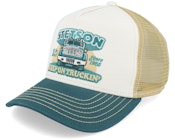 Kids Keep On Trucking Green/Sand Trucker