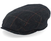 Kent Wool Ear Flap Dark Green Flat Cap