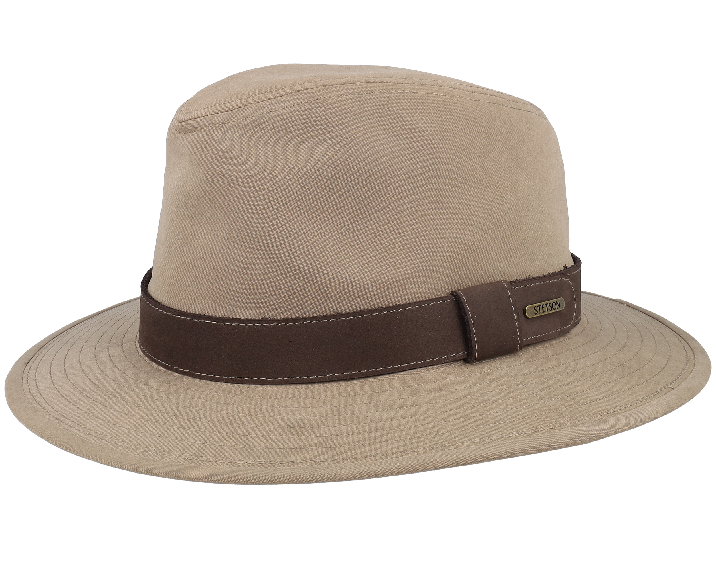 Waxed Cotton Wr Sand Traveller | Hatstore.ae
