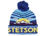 Beanie Freestyle Blue Shades Pom