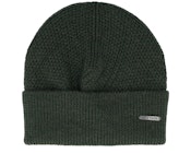 Beanie Merino Wool Pale Olive Cuff