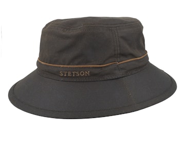 Waxed Cotton Brown Bucket
