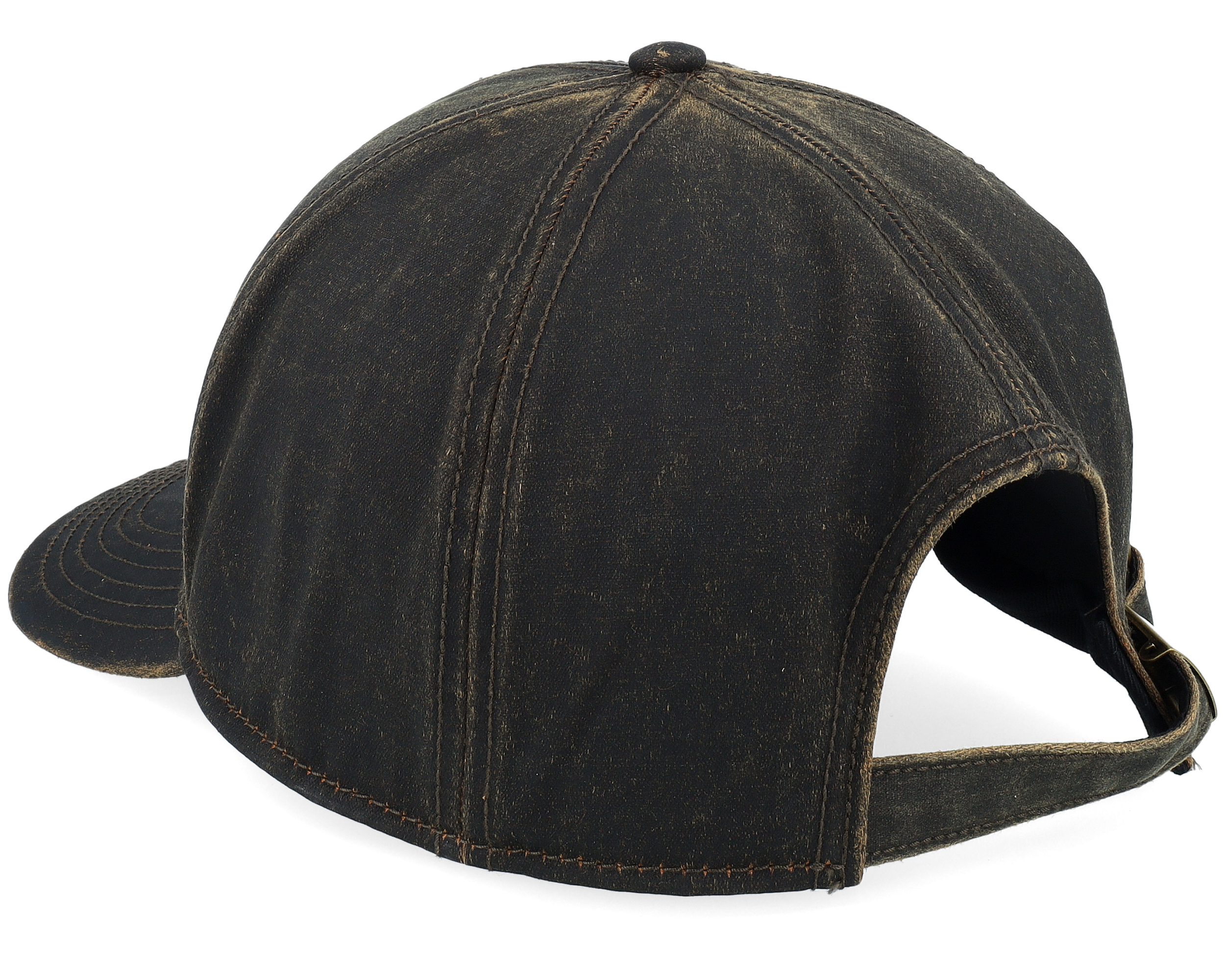 Baseball Cap Co/Pes Leather Patch Adjustable