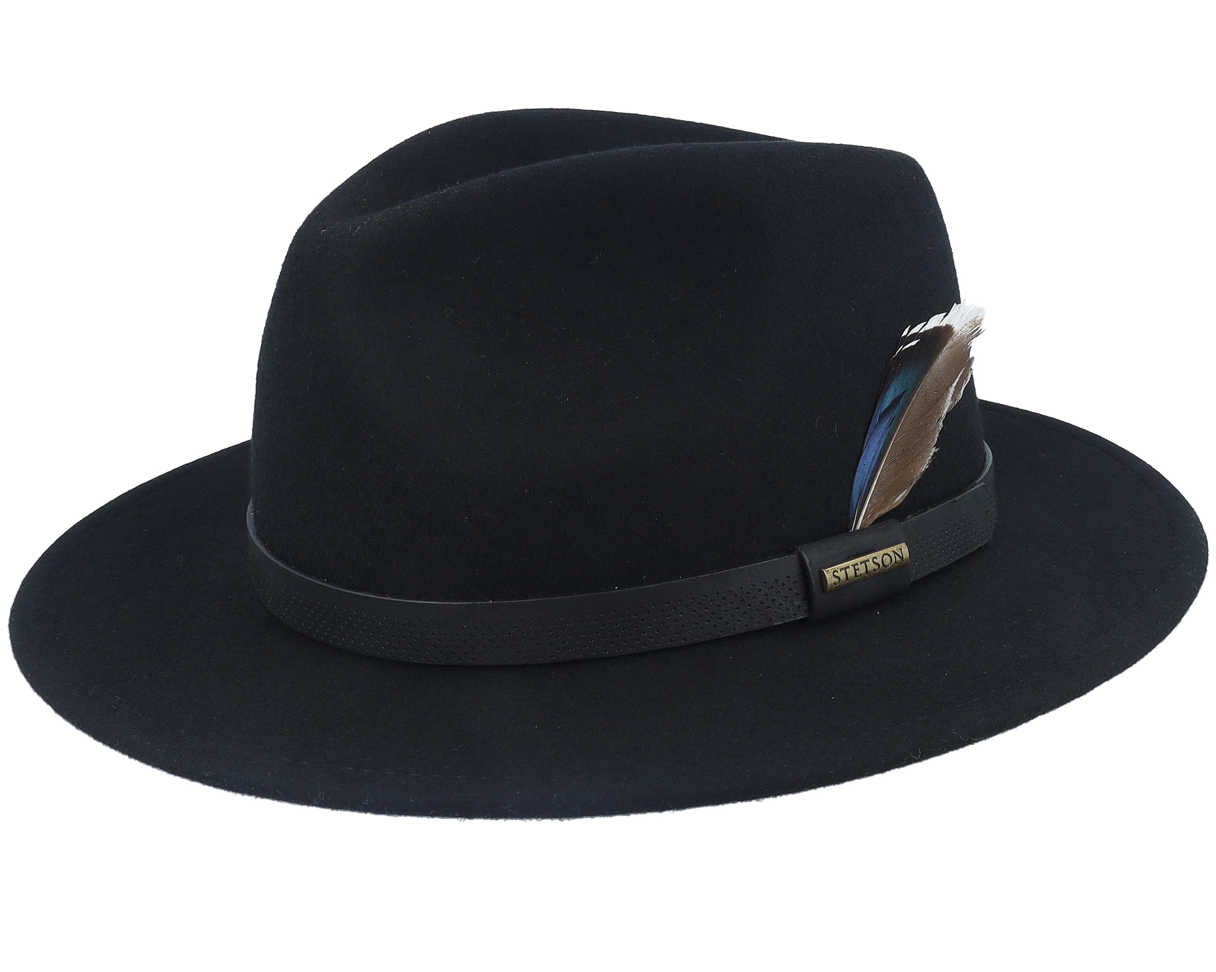 Woolfelt Black Fedora
