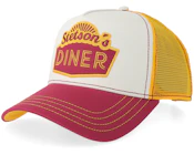 Steton‘s Diner Red/White A-frame Trucker