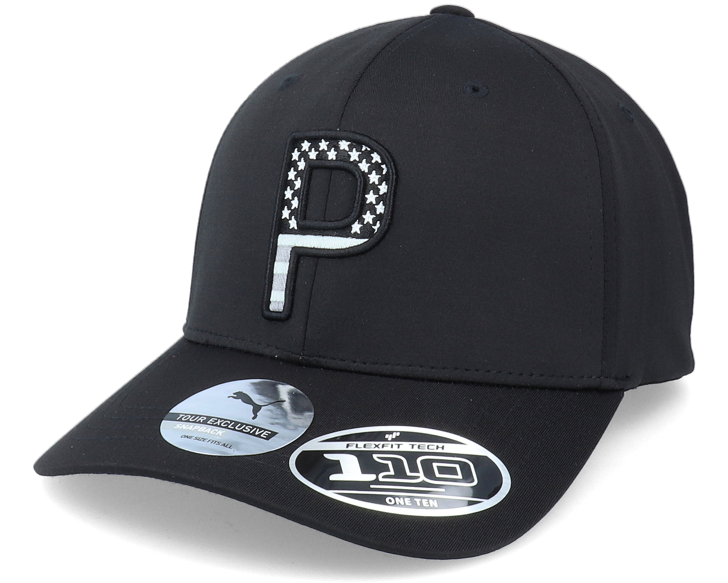 Pars Stripes P Black 110 Adjustable Puma