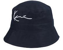 Signature Hat Black Bucket - Karl Kani