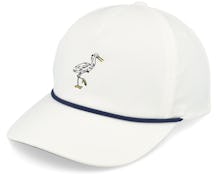 Egrets Rope Cap Bright White/Navy Blazer Adjustable - Puma
