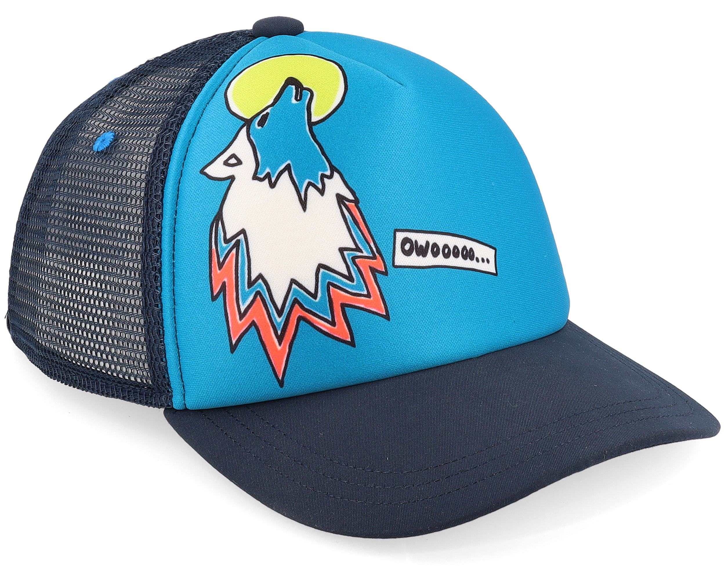 Kids Animal Mesh Cap Everest Blue Trucker - Jack Wolfskin cap