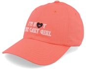 Cart Girl Hat Semi Turbo Pink Dad Cap