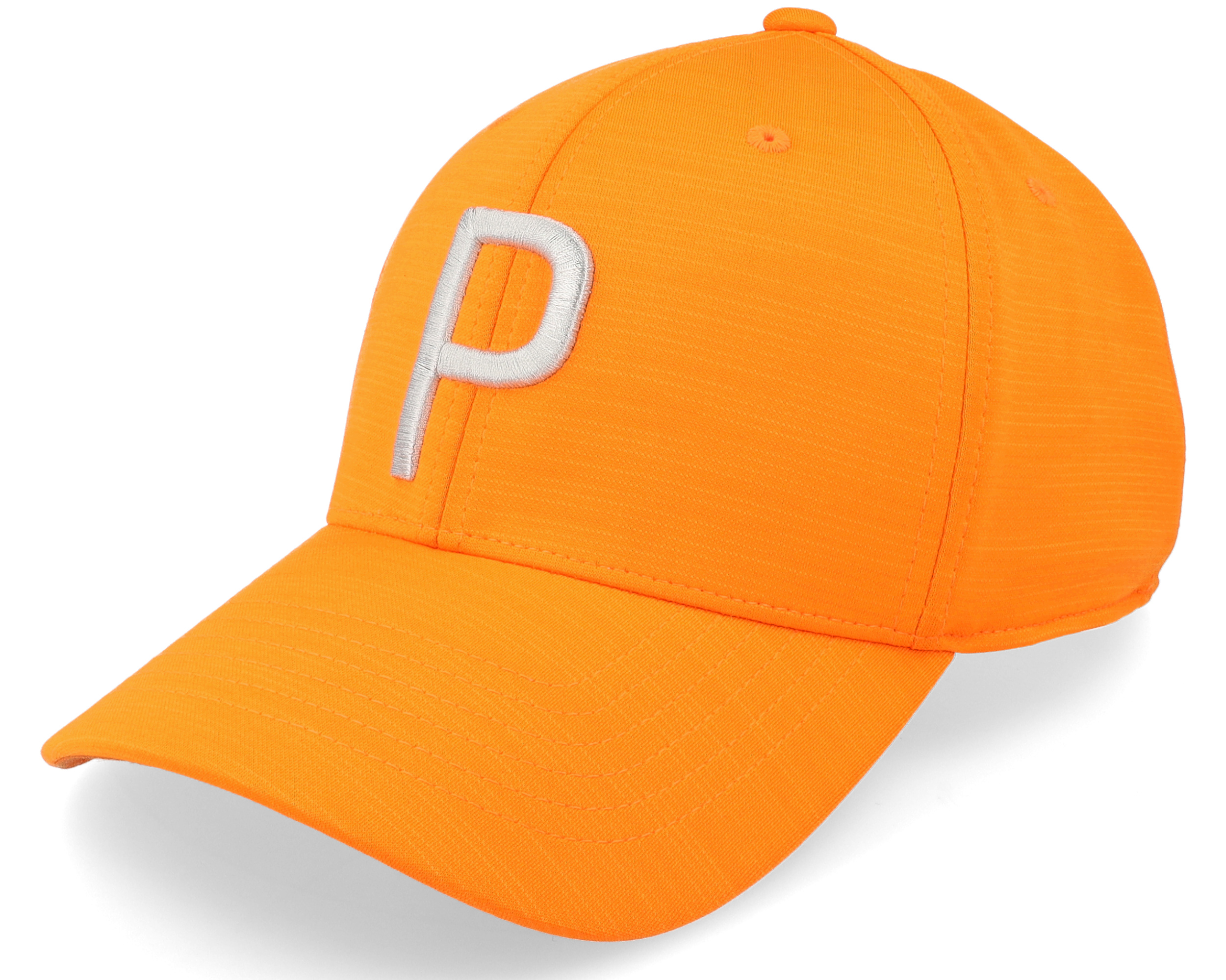 P Cap Rickie Orange/Cool Mid Gray Adjustable - Puma cap | Flex Caps