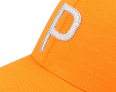 Orange/Cool P - Puma Adjustable Rickie Mid Cap cap Gray