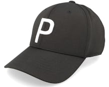 P Cap Black/White Glow Adjustable - Puma