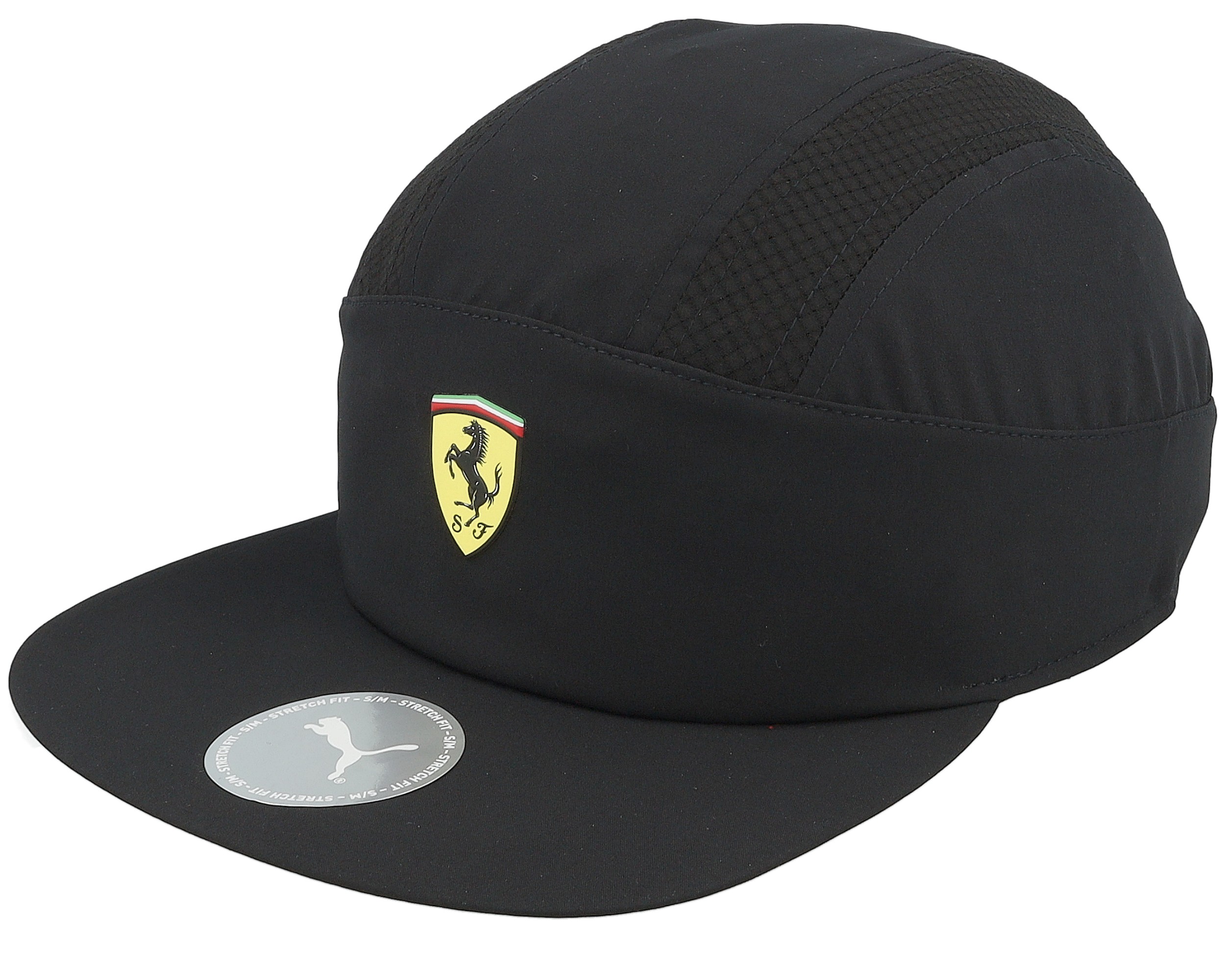 Puma black running cap discount