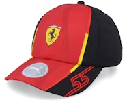 Puma Scuderia Ferrari F1 Carlos Sainz 55 Baseball Cap 51 OFF