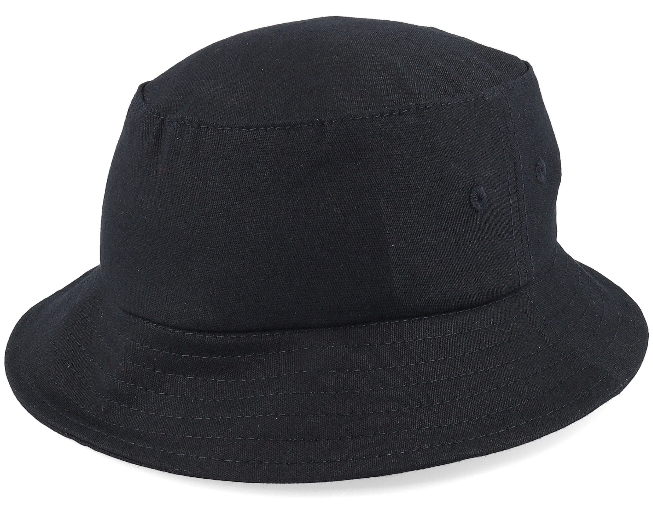 Kids Black Bucket - Flexfit hat
