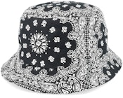 Bandana Black Print Bucket