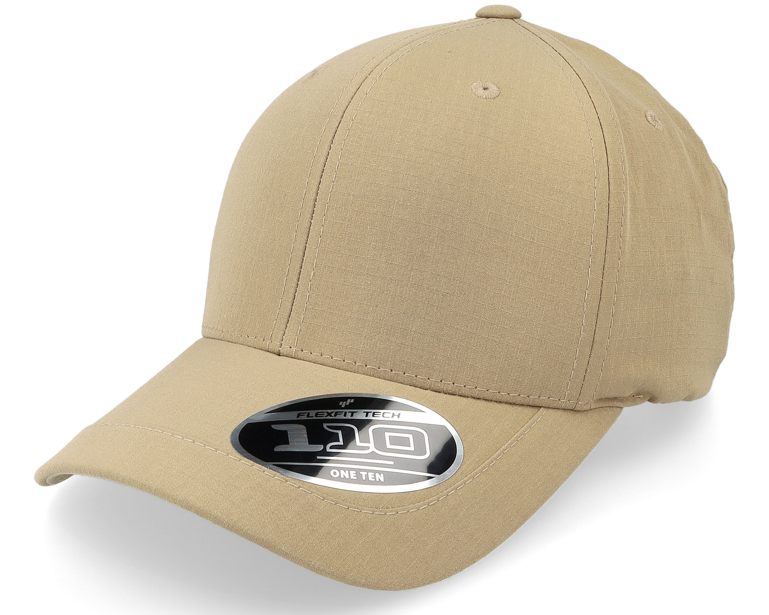 Khaki 110 Flexfit cap Adjustable - Ripstop
