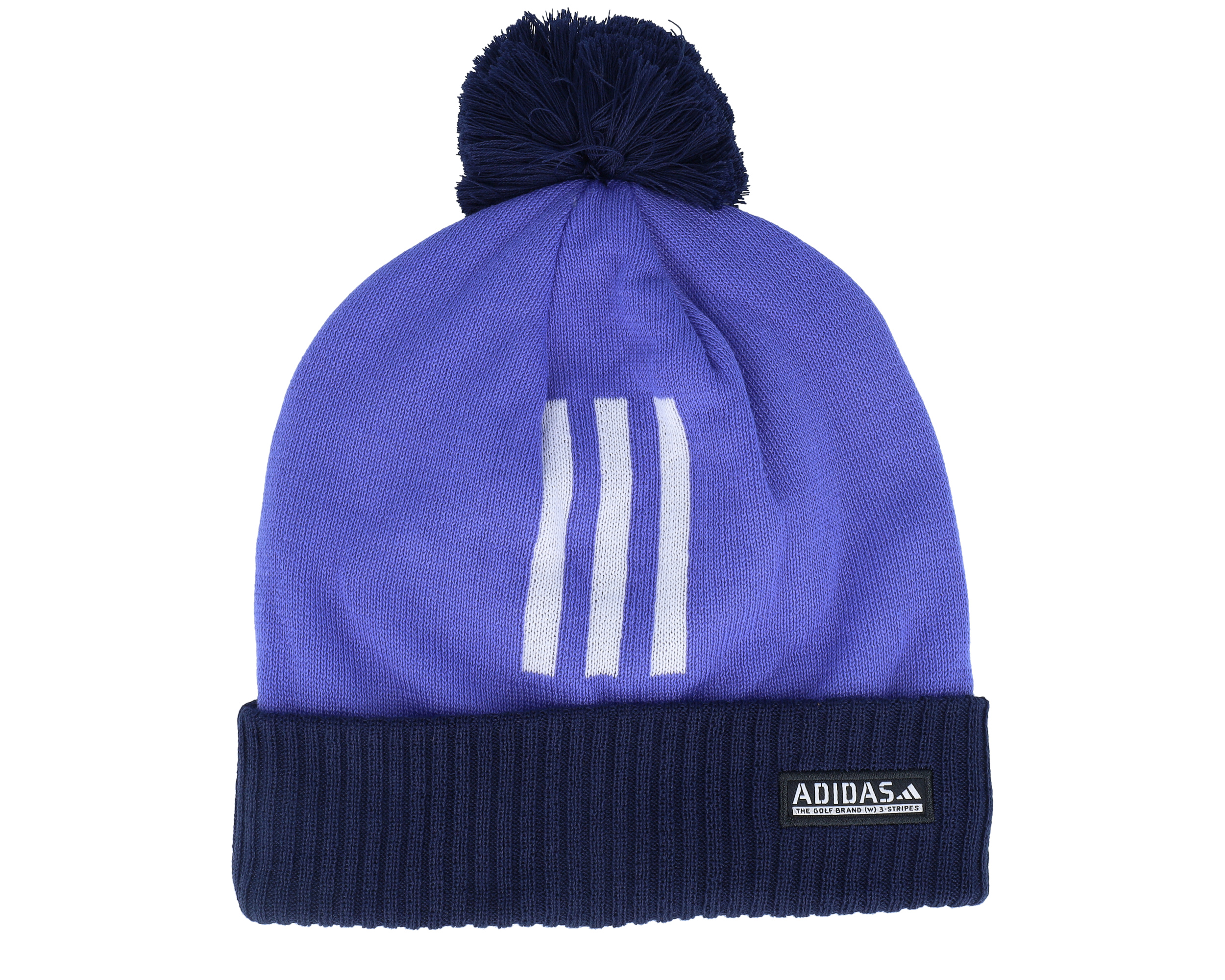 3 Stripes Beanie Cobalt Blue Pom Adidas Beanie Hatstore .za