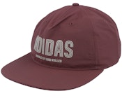 M Puff Print Hat Aurora Ruby Strapback