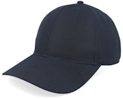 6 Panl Core Crst Black Dad Cap