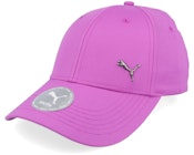 Kids Essential Metal Puma Cat Bb Cap Jr Purple Adjustable