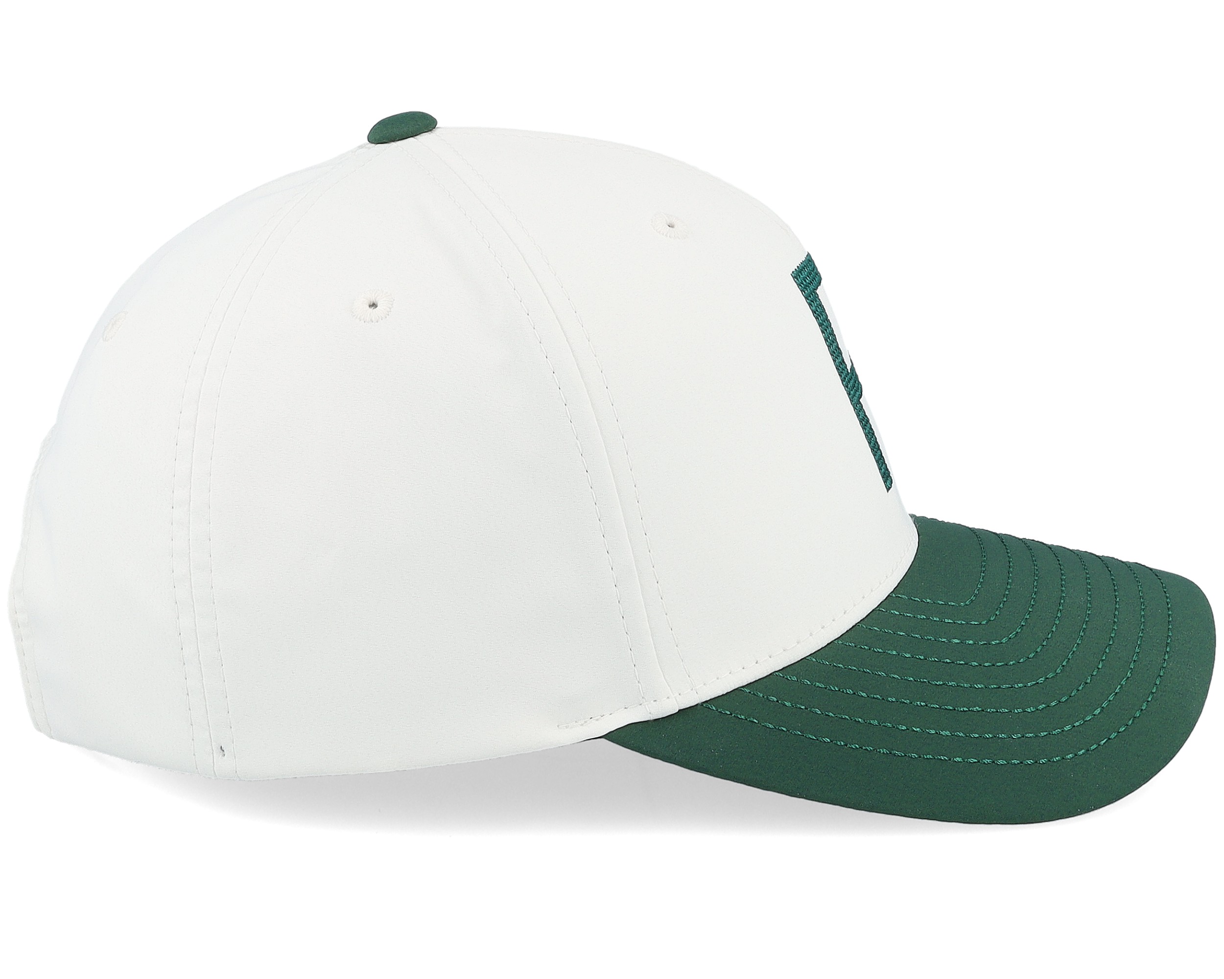 Crafted P Cap White/Green 110 Adjustable - Puma | Hatstore.co.in