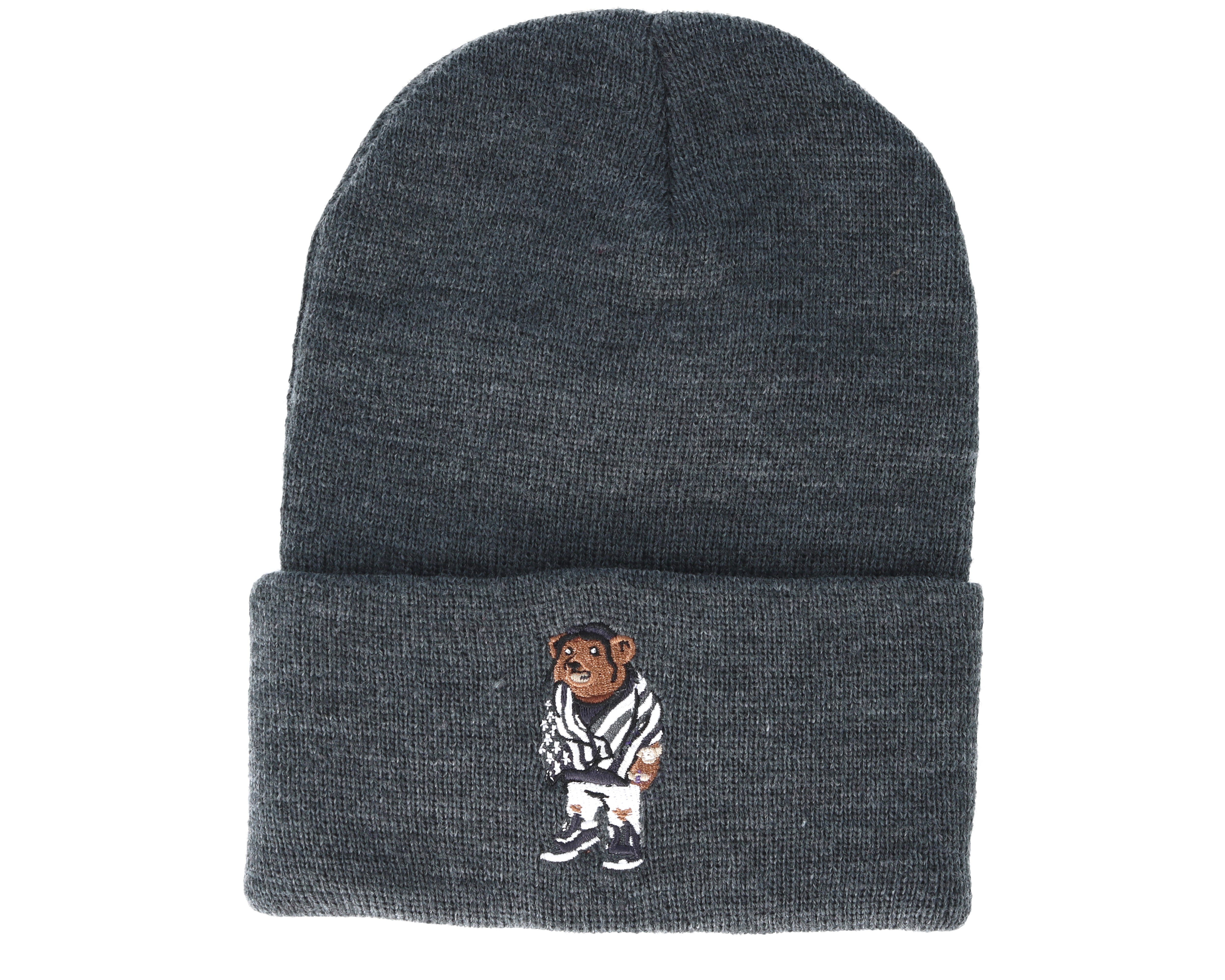 ビーニー PURPLE SWAG OLD SCHOOL BEANIE ☆ CAYLER&SONS Purple Swag Old School Dark Heather Grey Beanie - Cayler