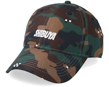 Crt Curved Cap Camo/White Adjustable - Cayler & Sons