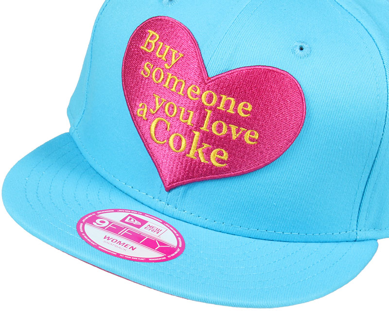 Coca Cola Love Woman 9Fifty Snapback - New Era Cap | Hatstore.co.in