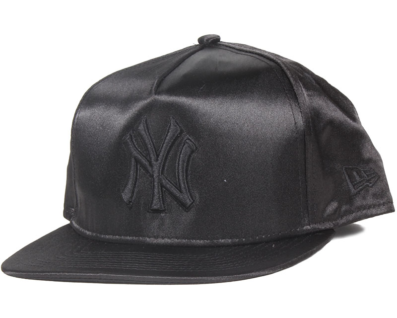 satin yankees hat