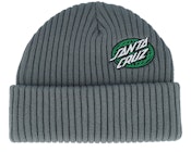 Global Oval Dot Beanie Storm Grey Cuff